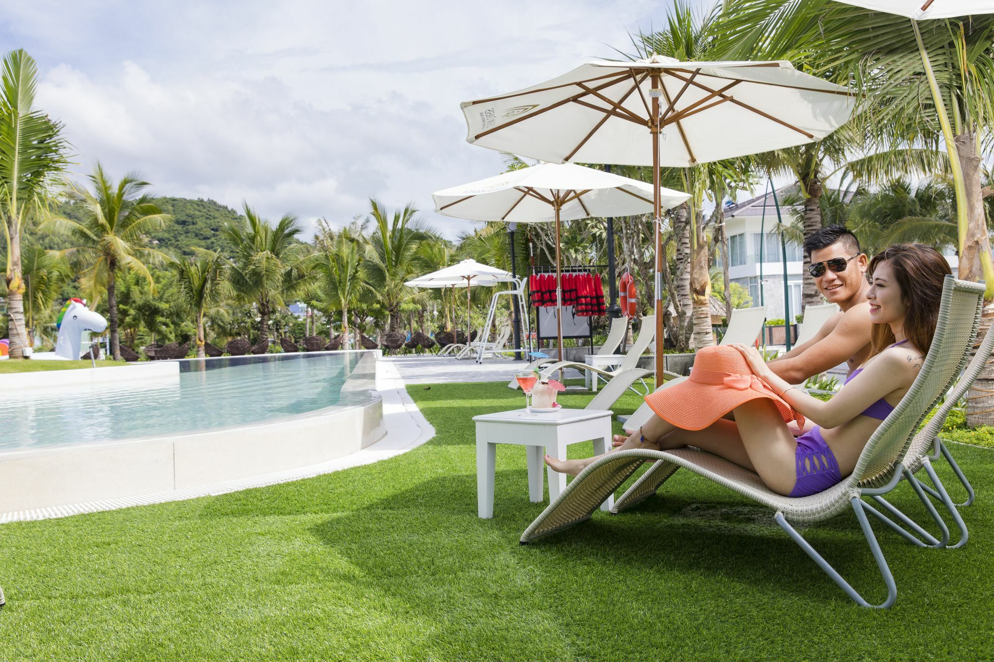 Cham Oasis Nha Trang Resort Condotel Luaran gambar